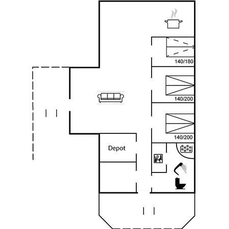 Vakantiehuis Dida - 3-1km From The Sea By Interhome Kongsmark